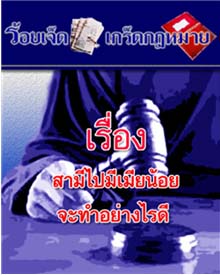 001-99-01-254 -สามีไปมีเมียน้อยจะทำอย่างไรดี