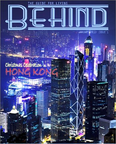 นิตยสาร BEHIND issue 1 Hong Kong