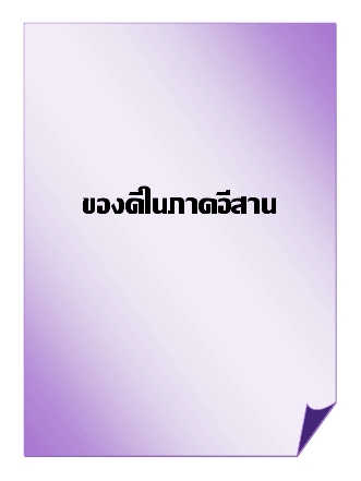 ของดีในภาคอีสาน