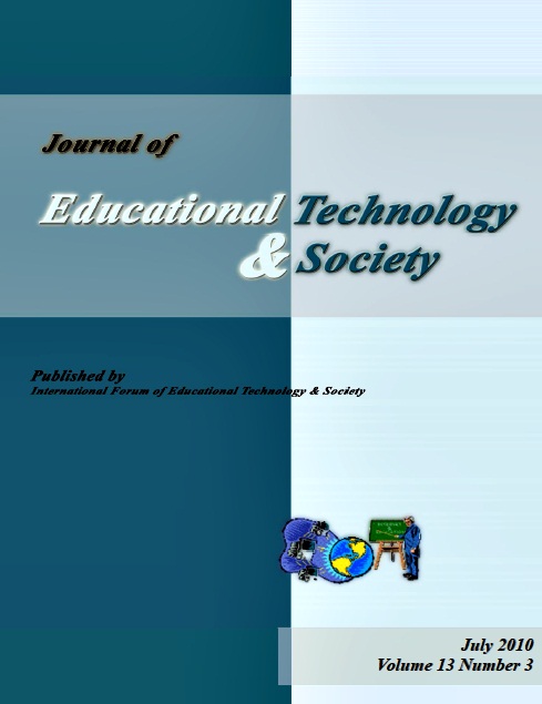 Journal of Educational Technology & Society เดือน July 2010 Vol.13