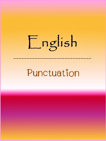 เอกสารประกอบการบรรยายวิชา English: Punctuation