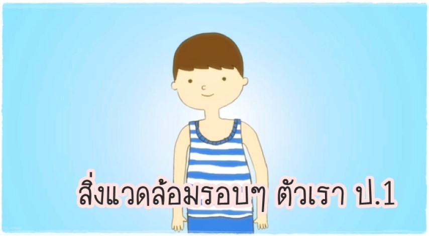 สิ่งแวดล้อมรอบๆ ตัวเรา 1 ป.1