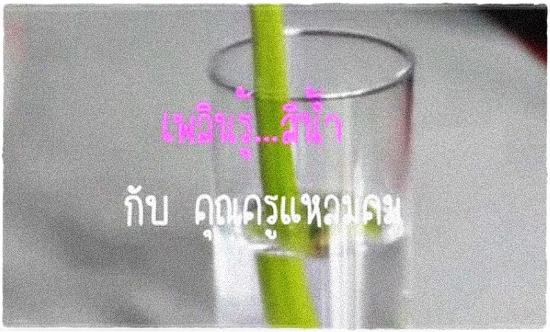 ศิลปะ - เรียนสีน้ำกับครูแหลมคม